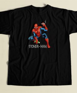 Stoner Spider Smoke Weed T Shirt Style