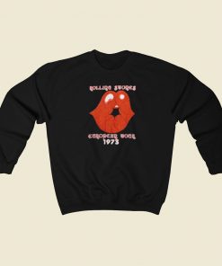 1973 Rolling Stones European Tour Sweatshirts Style