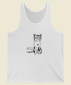 Ajj Cat Only God Can Judge Me Tank Top