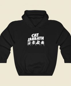 Black Sabbath Cat Hoodie Style