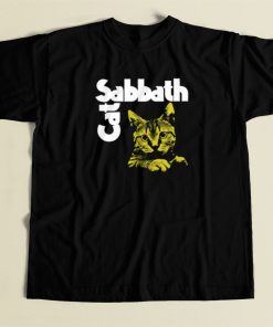Cat Sabbath Funny T Shirt Style