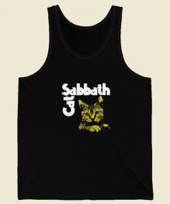 Cat Sabbath Funny Tank Top