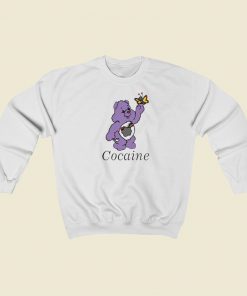 Cocaine Care Bear Sweatshirts Style
