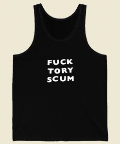 Fuck Tory Scum Tank Top