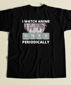 Funny Otaku Anime Periodic T Shirt Style
