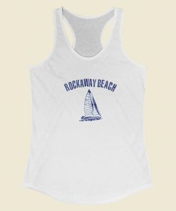 Johnny Ramone Rockaway Beach Racerback Tank Top