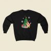 Patrick Around The Christmas Tree Sweatshirts Style
