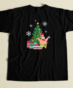 Patrick Around The Christmas Tree T Shirt Style
