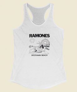 Ramones Rockaway Beach Racerback Tank Top