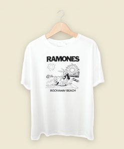 Ramones Rockaway Beach T Shirt Style