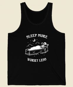 Sleep More Worry Less Tank Top