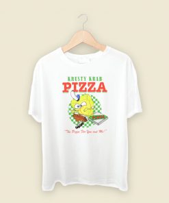 Spongebob Krusty Krab Pizza T Shirt Style