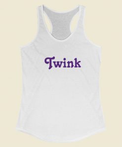 Twink The Sex Lives Racerback Tank Top